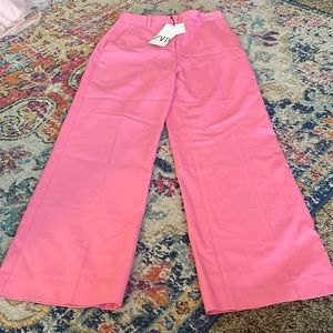 NWT Zara pink dress pants